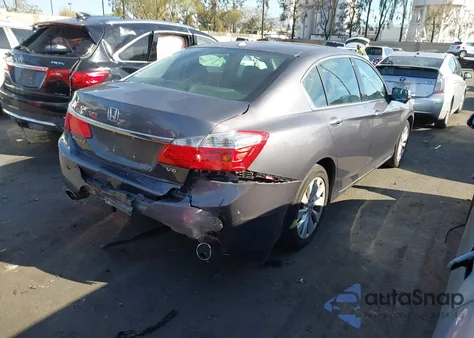 2015 Honda Accord Ex-L V-6 from USA, damaged, VIN 1HGCR3F86FA009730